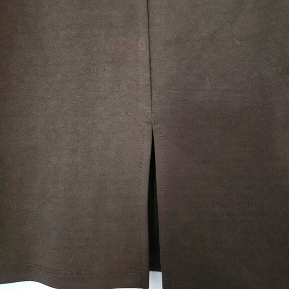 89th + Madison Plaid Pencil Skirt. Brown Size M - Picture 4 of 9